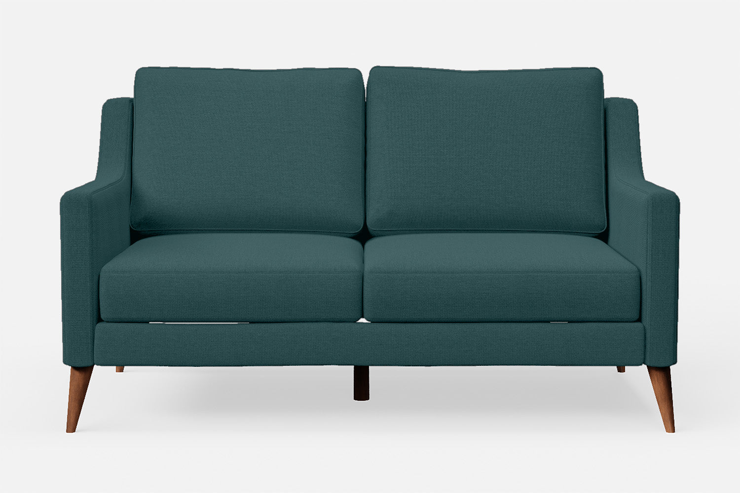 Aquila 2 Seater Sofa Teal Linen Fabric