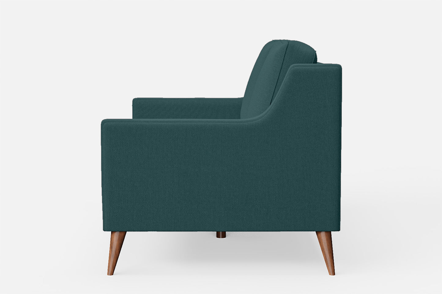 Aquila 2 Seater Sofa Teal Linen Fabric