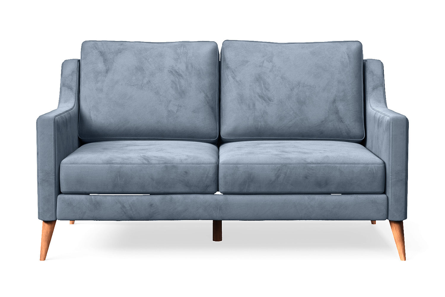 Aquila 2 Seater Sofa Baby Blue Velvet