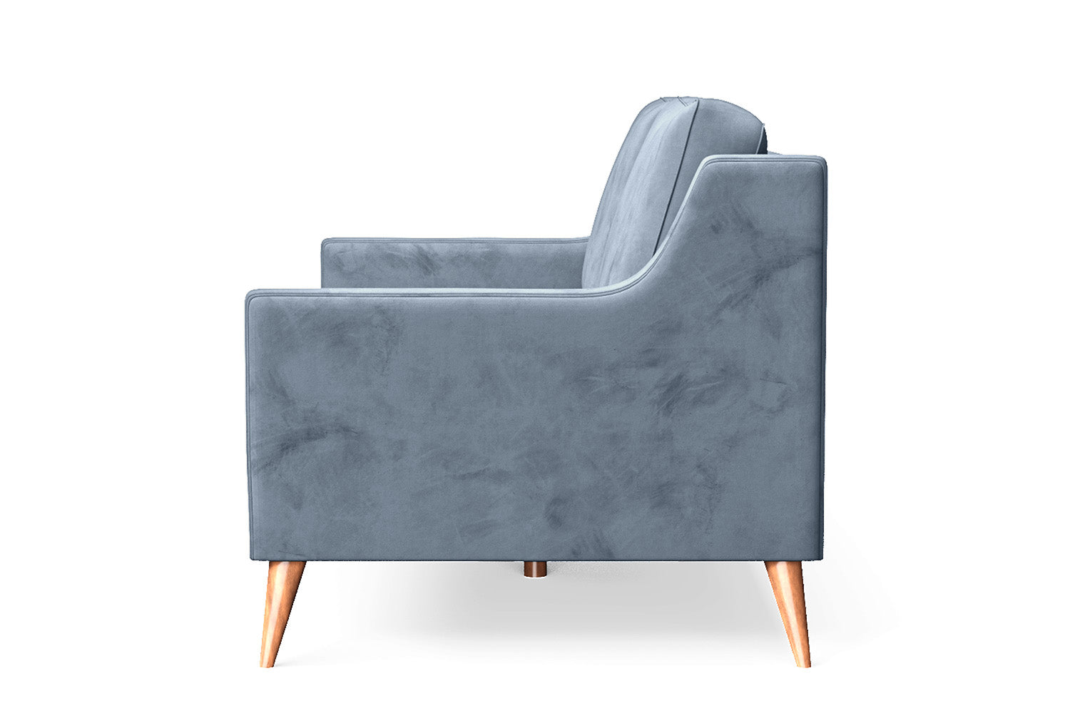 Aquila 2 Seater Sofa Baby Blue Velvet