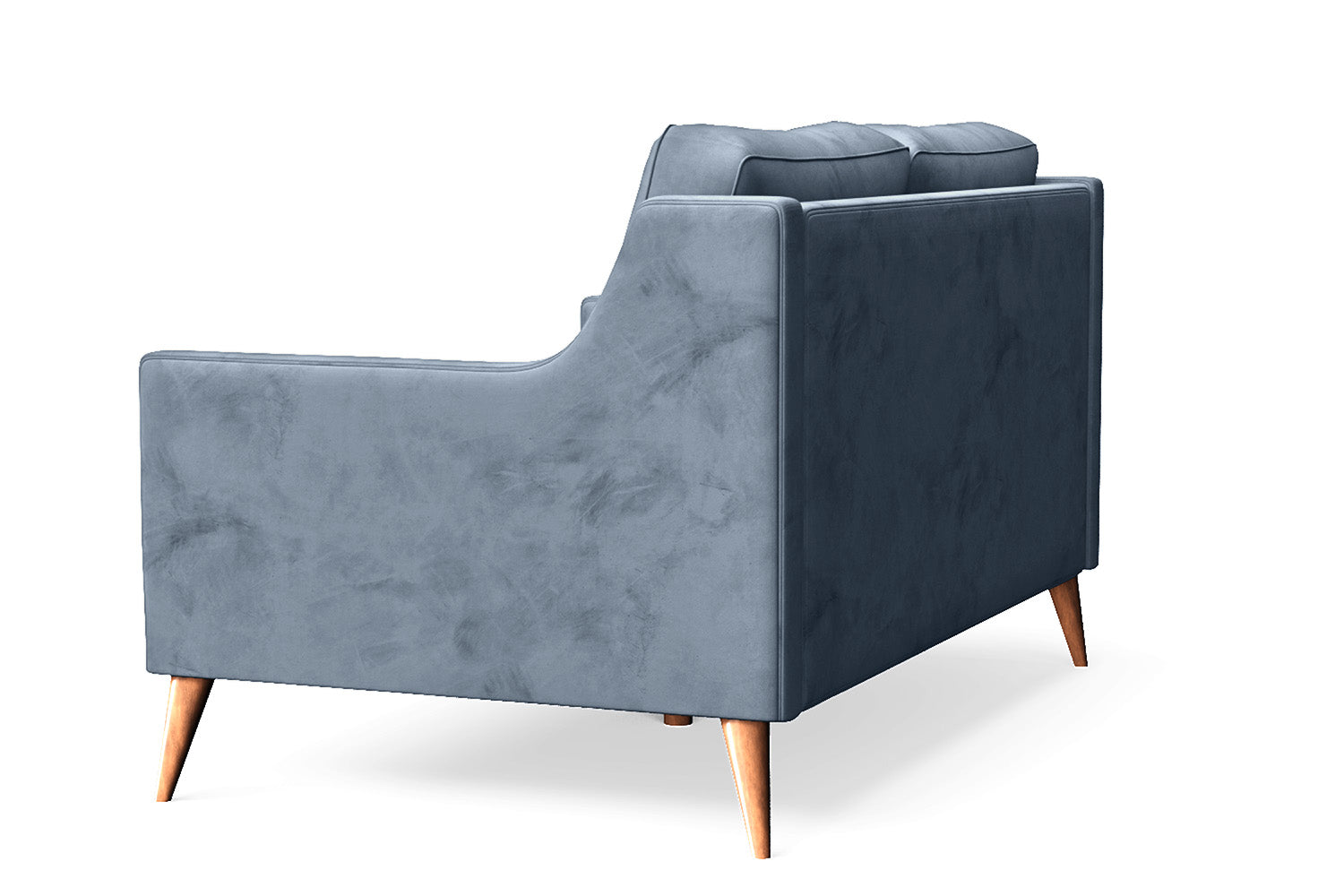 Aquila 2 Seater Sofa Baby Blue Velvet