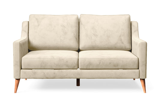 Aquila 2 Seater Sofa Cream Velvet