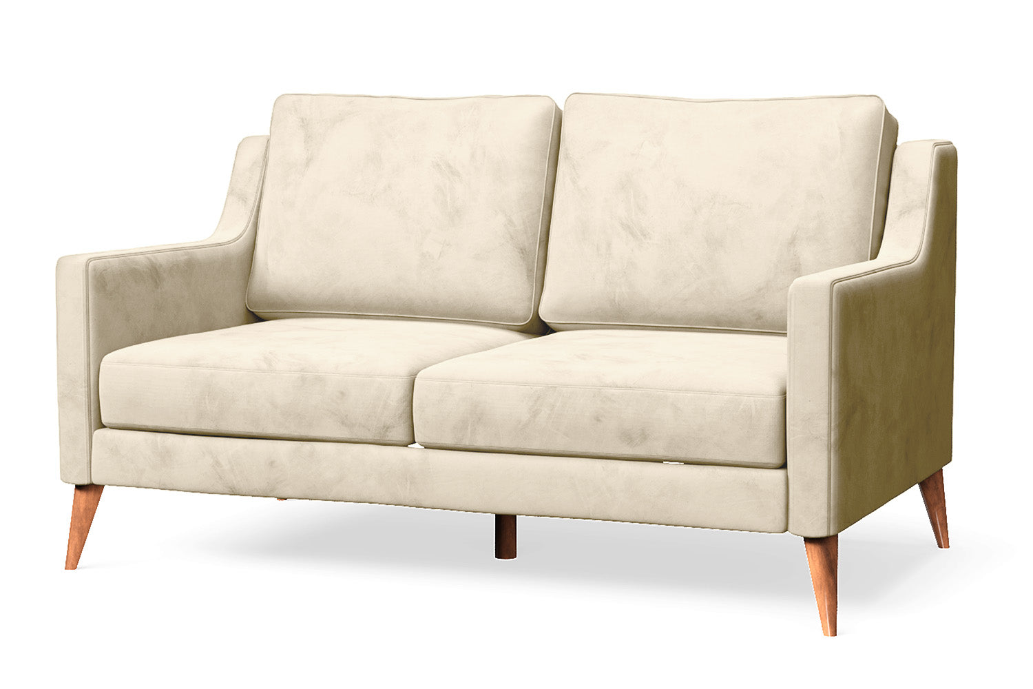 Aquila 2 Seater Sofa Cream Velvet