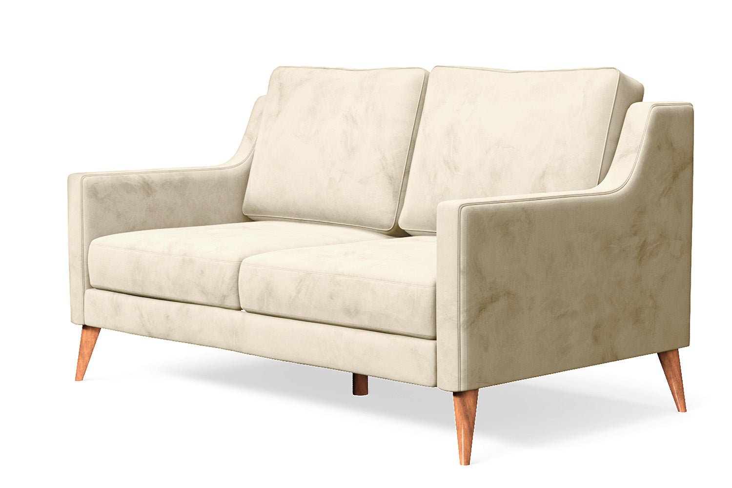 Aquila 2 Seater Sofa Cream Velvet