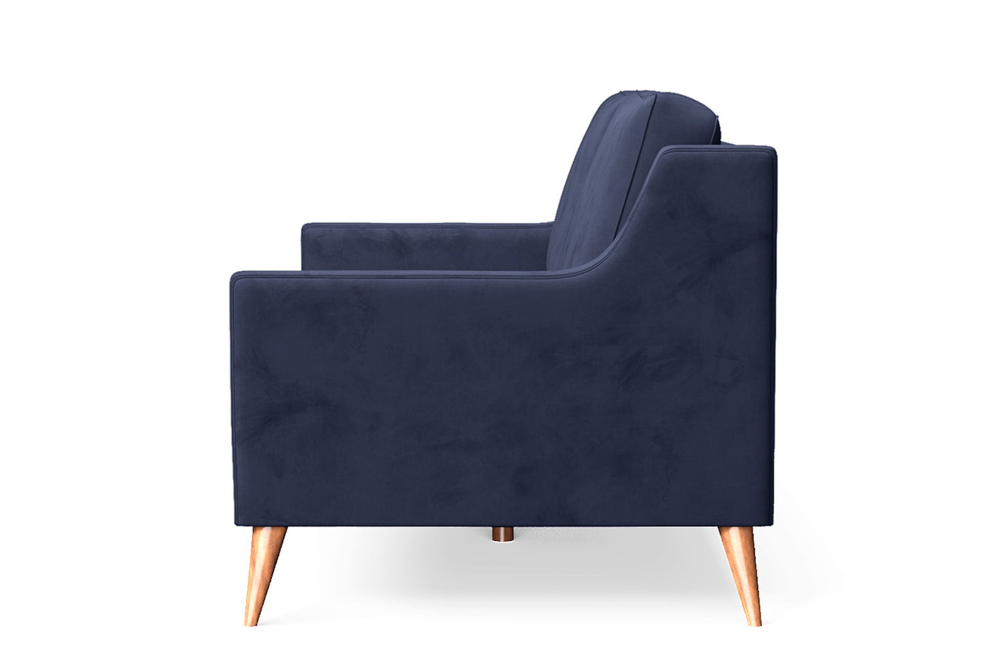 Aquila 2 Seater Sofa Dark Blue Velvet