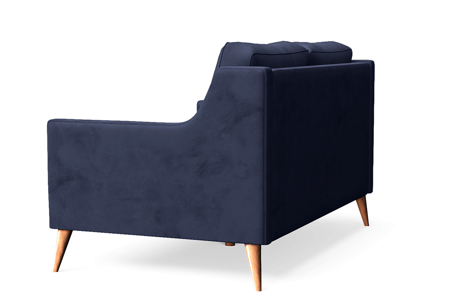 Aquila 2 Seater Sofa Dark Blue Velvet