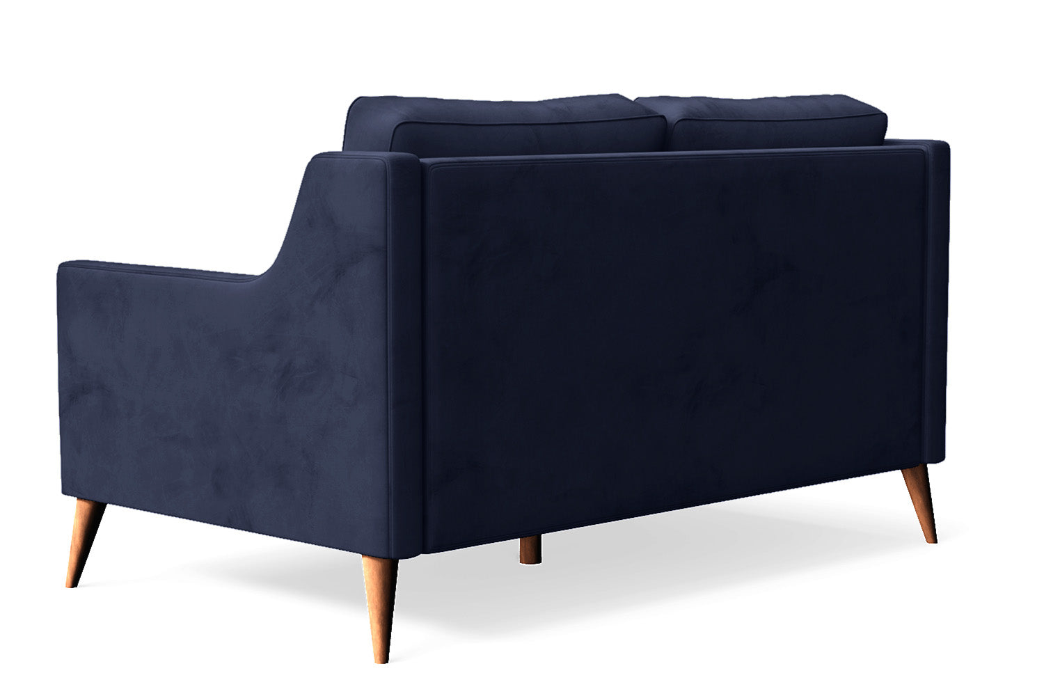 Aquila 2 Seater Sofa Dark Blue Velvet