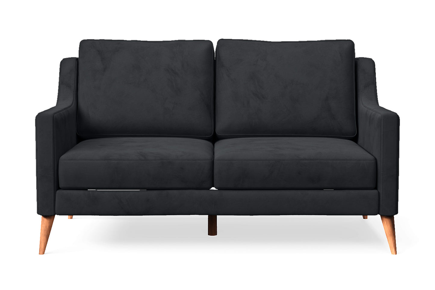 Aquila 2 Seater Sofa Dark Grey Velvet