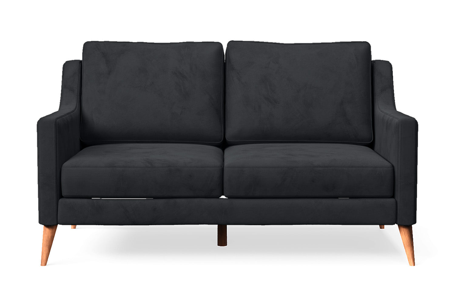 Aquila 2 Seater Sofa Dark Grey Velvet