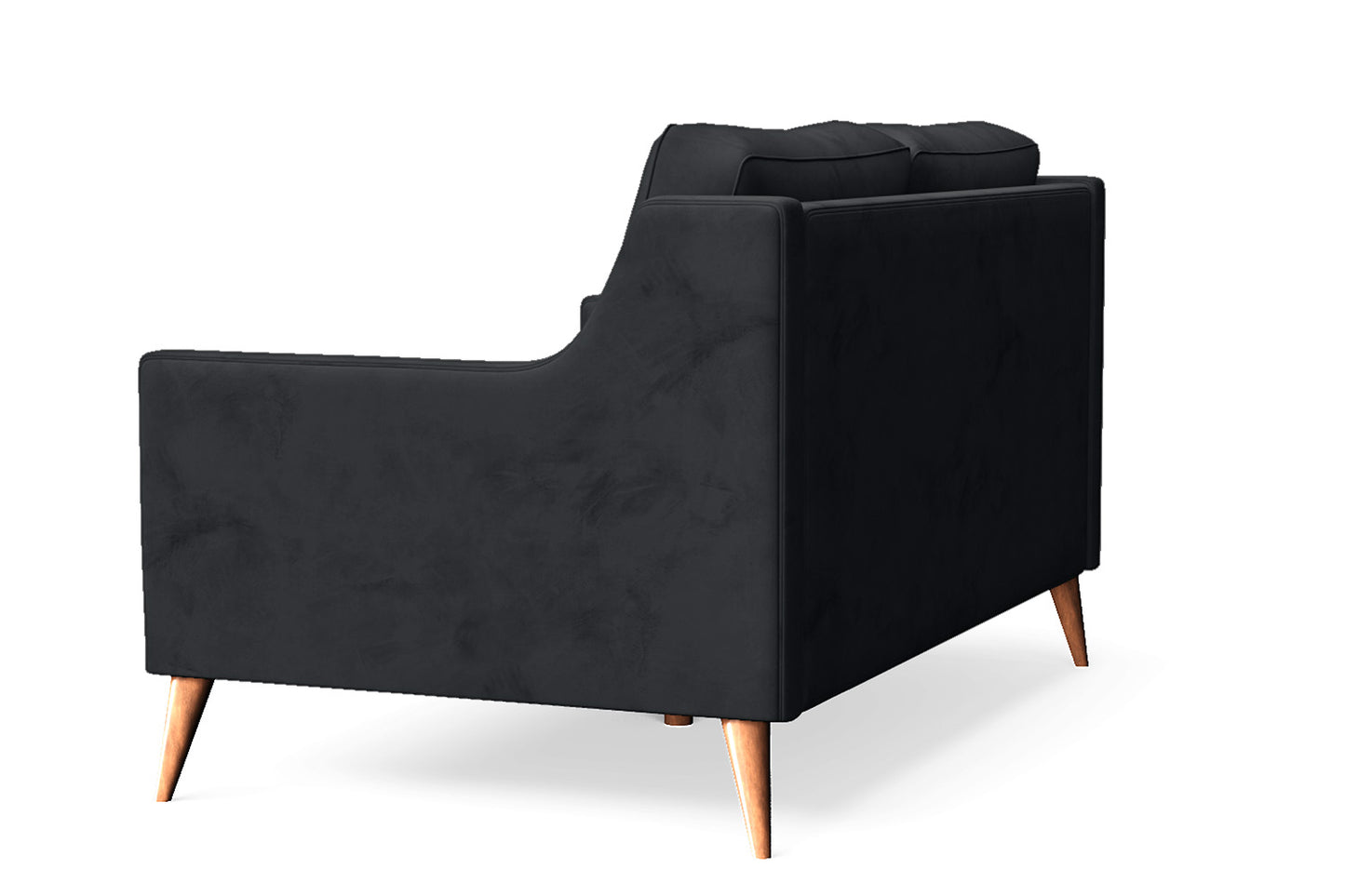 Aquila 2 Seater Sofa Dark Grey Velvet