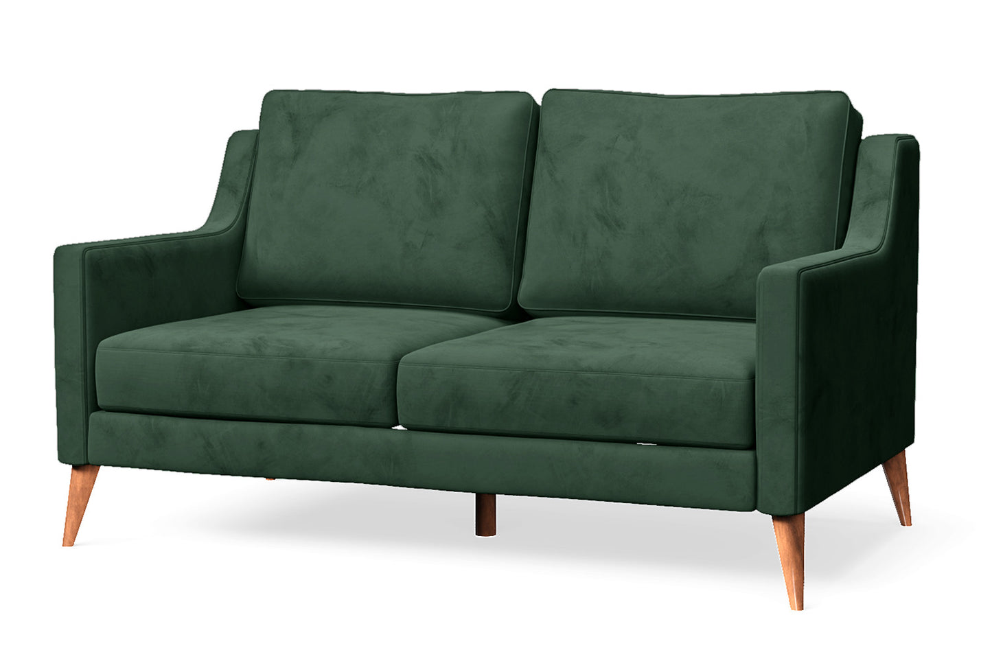 Aquila 2 Seater Sofa Green Velvet