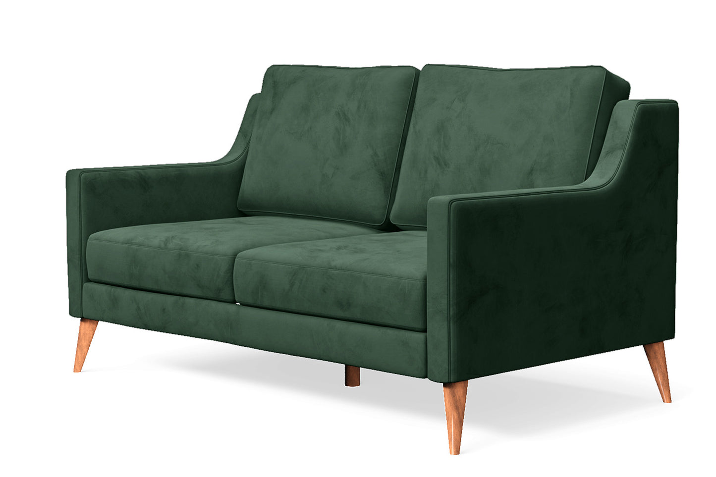 Aquila 2 Seater Sofa Green Velvet