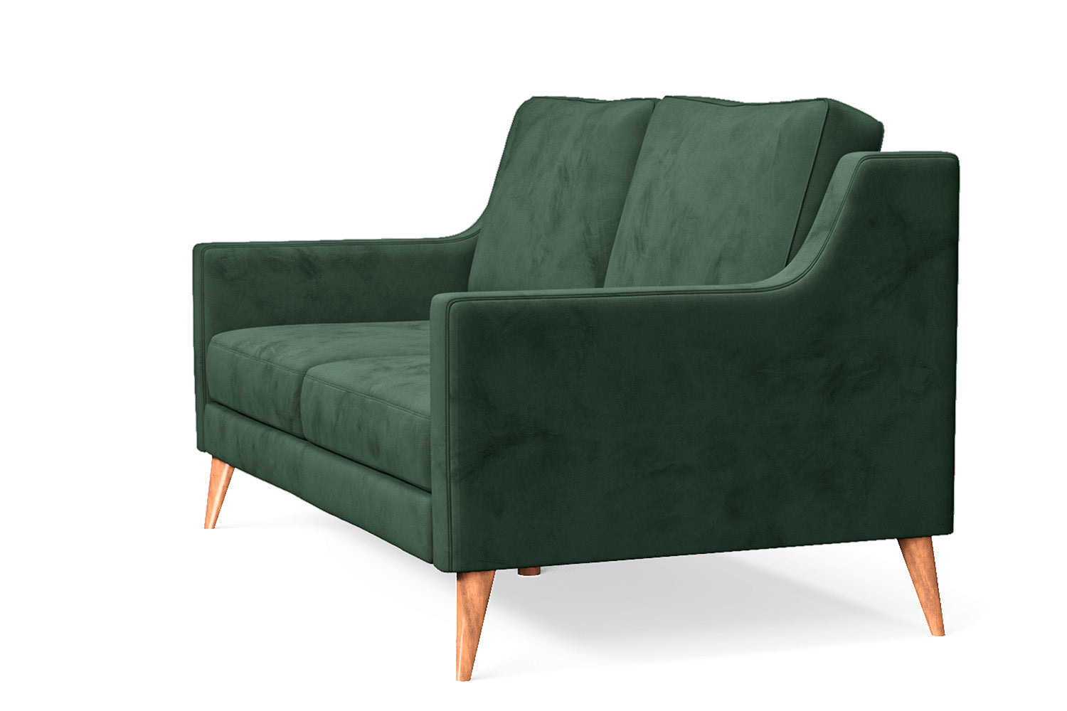 Aquila 2 Seater Sofa Green Velvet