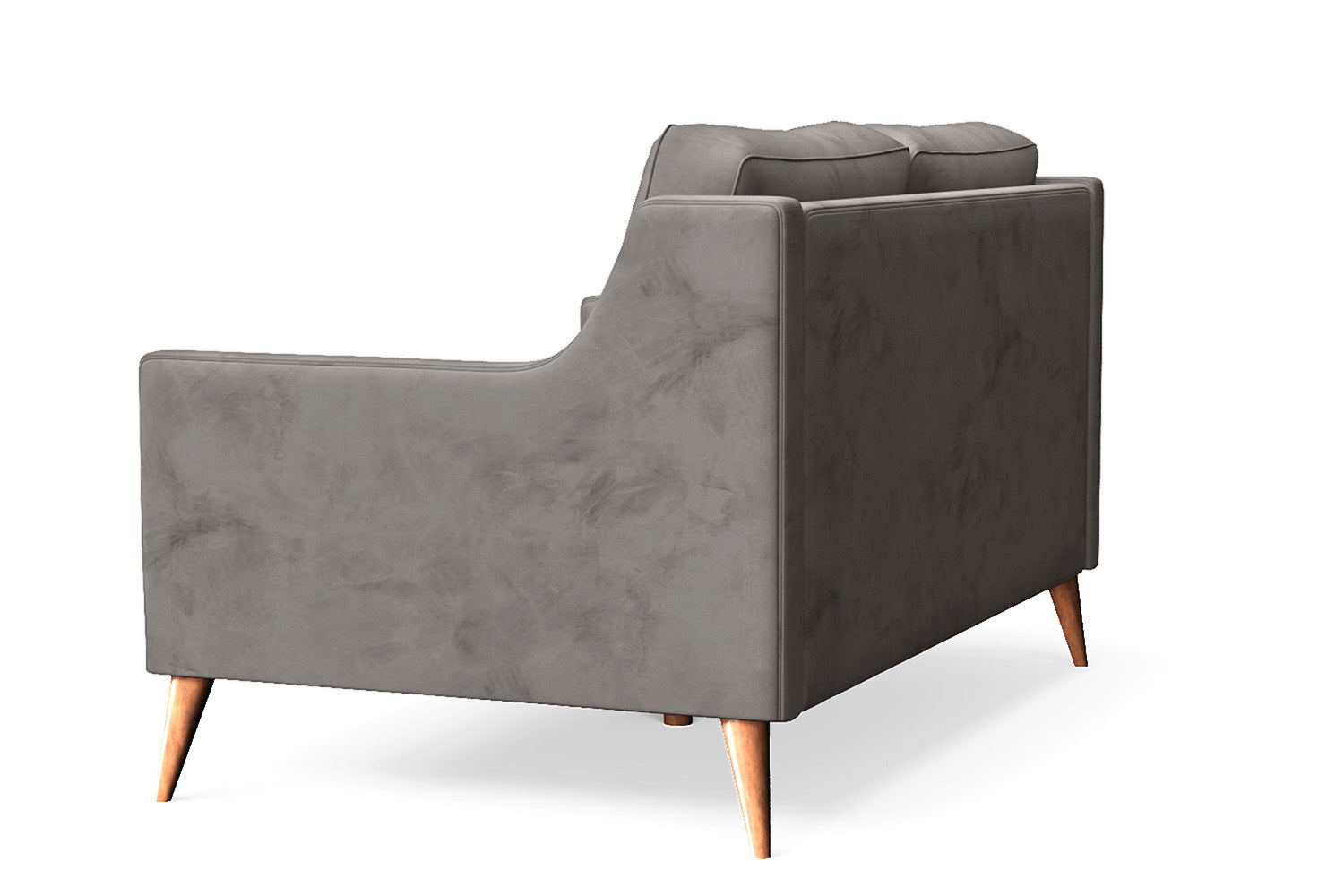 Aquila 2 Seater Sofa Grey Velvet