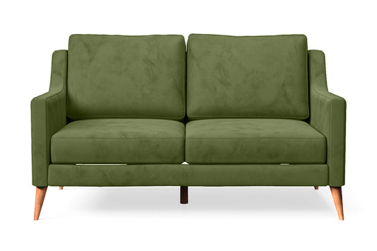 Aquila 2 Seater Sofa Lime Velvet