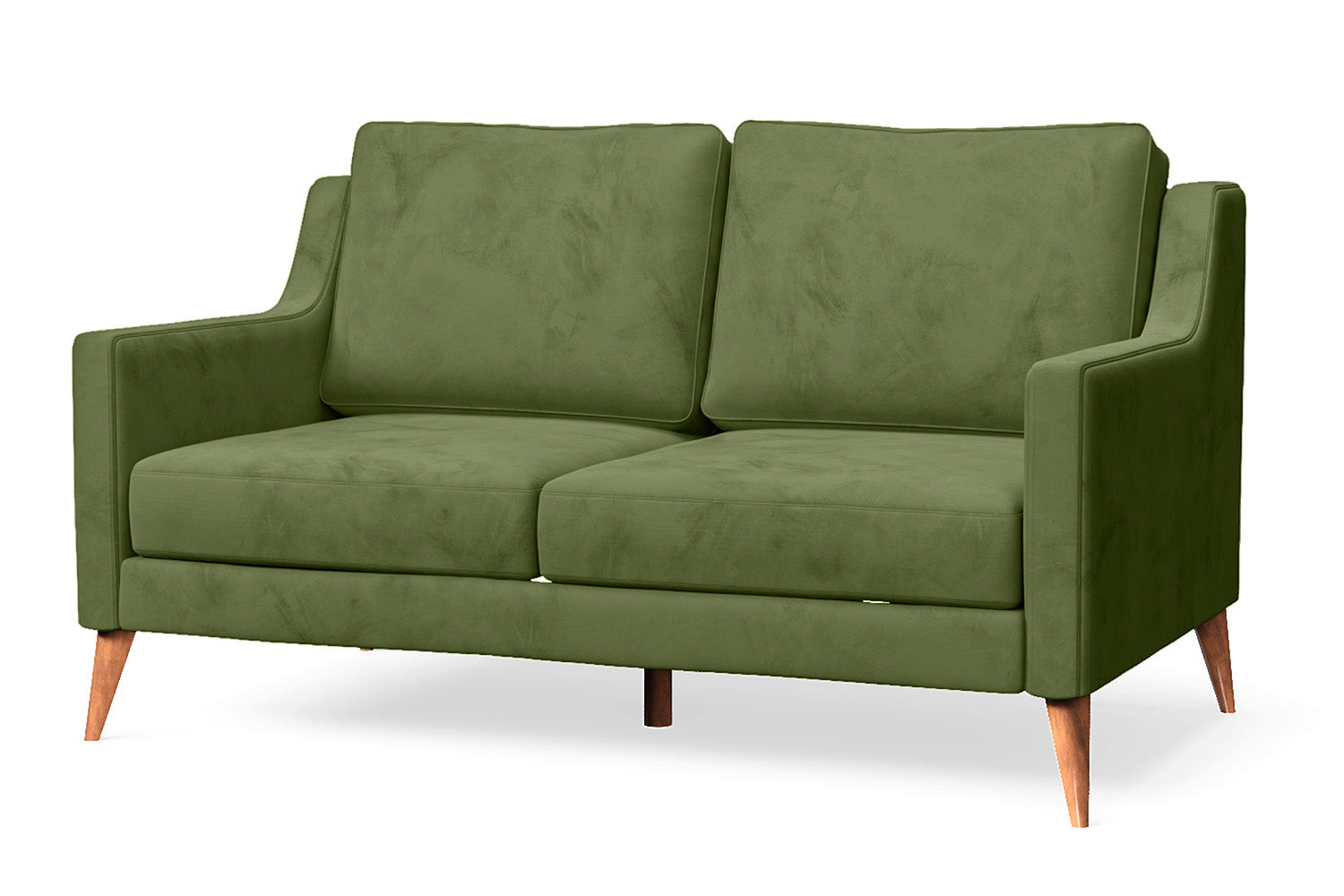 Aquila 2 Seater Sofa Lime Velvet