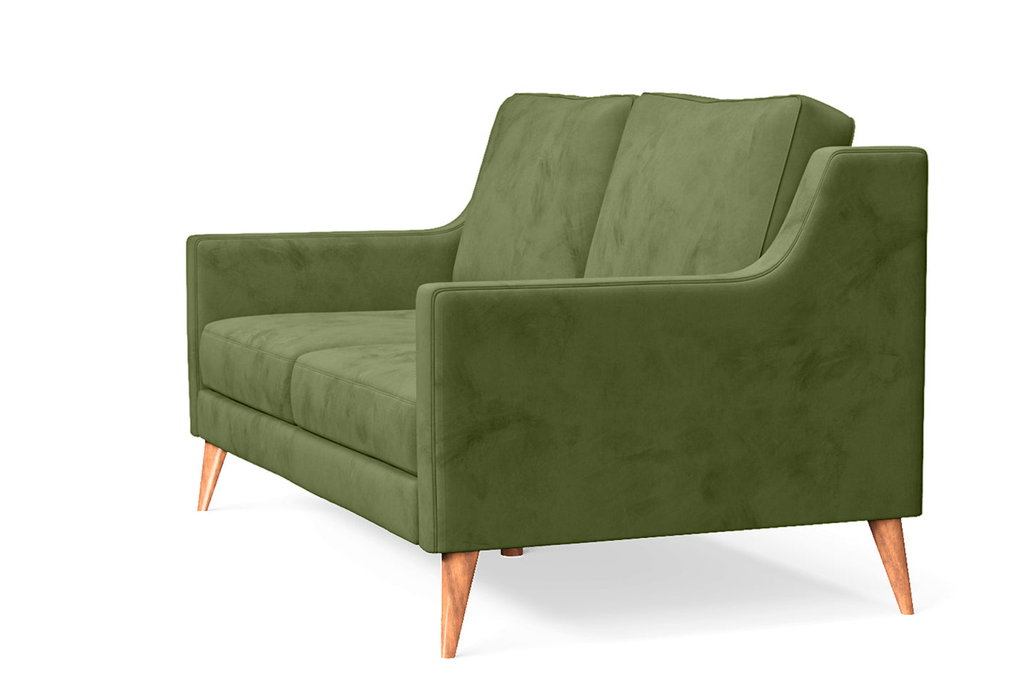 Aquila 2 Seater Sofa Lime Velvet