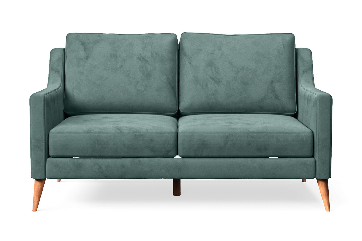 Aquila 2 Seater Sofa Teal Velvet