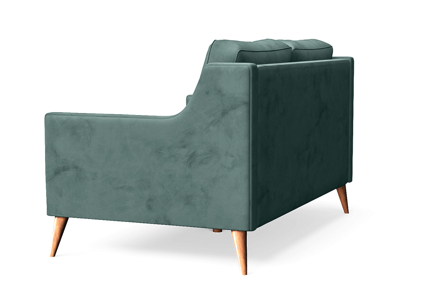 Aquila 2 Seater Sofa Teal Velvet