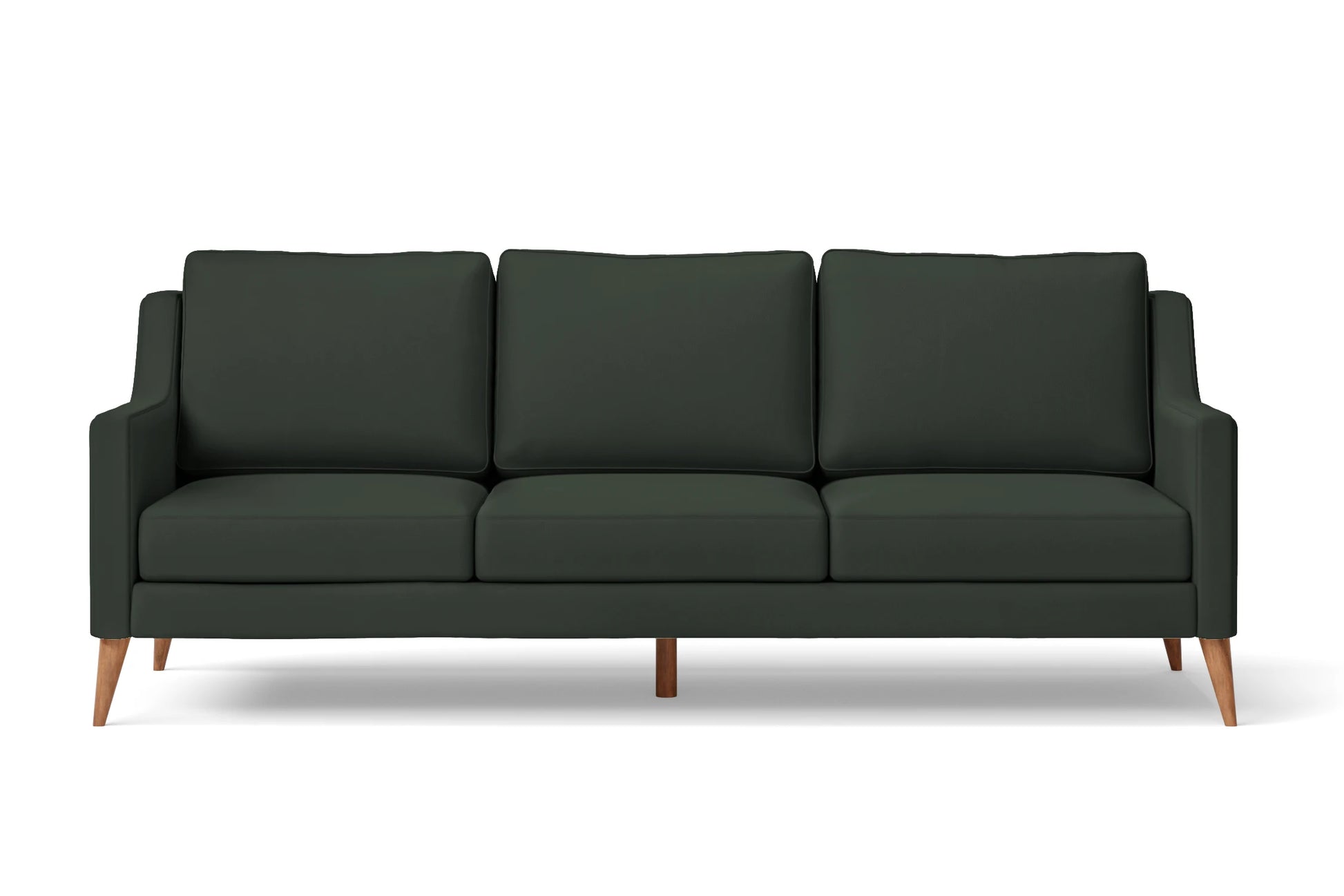 Aquila 3 Seater Sofa Green Leather