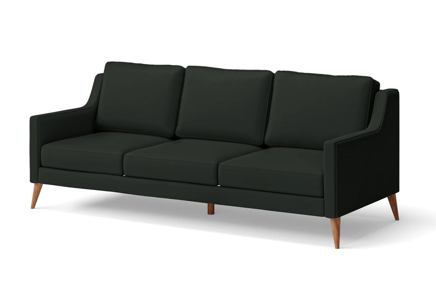 Aquila 3 Seater Sofa Green Leather