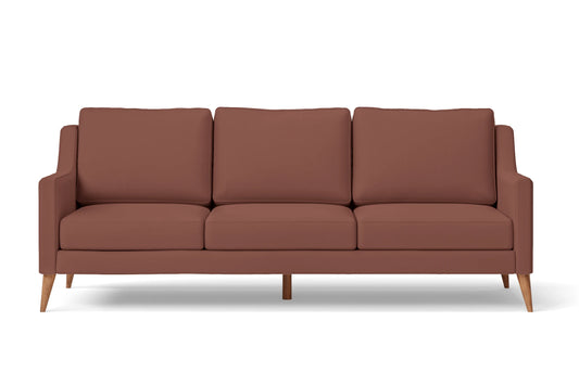 Aquila 3 Seater Sofa Mauve Leather