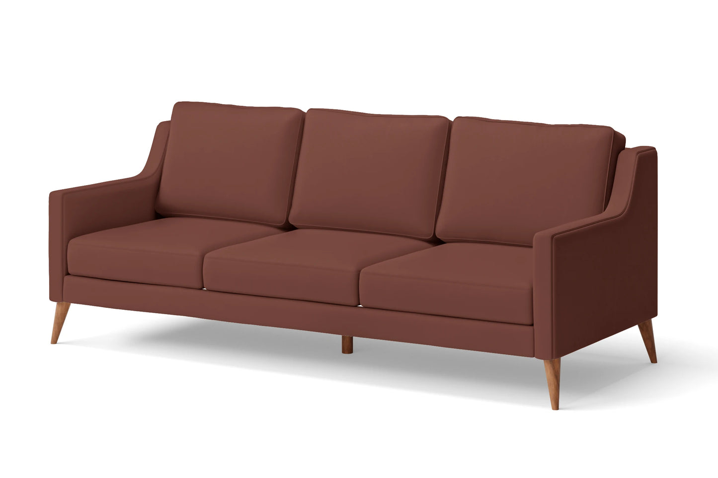 Aquila 3 Seater Sofa Mauve Leather