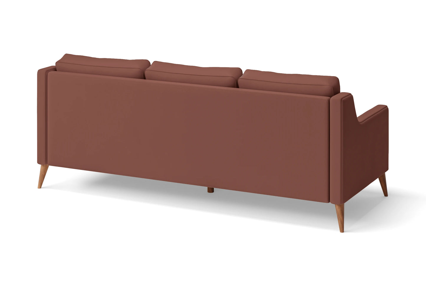 Aquila 3 Seater Sofa Mauve Leather