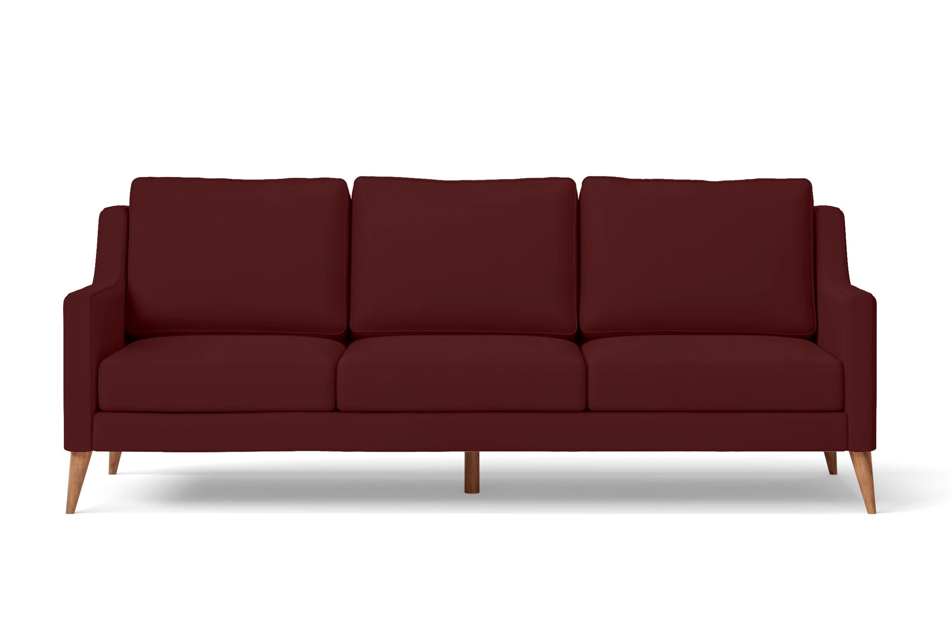 Aquila 3 Seater Sofa Red Leather