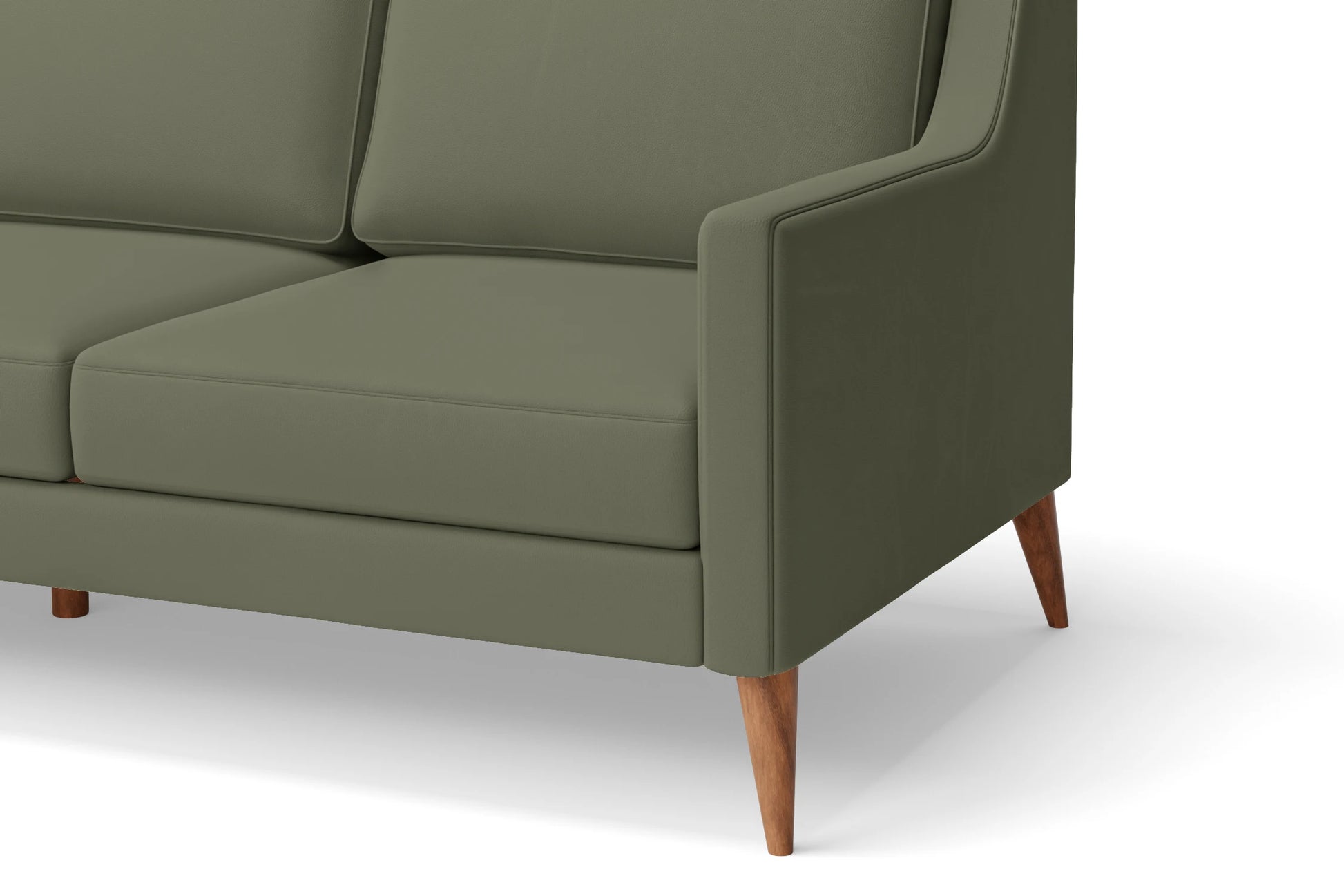 Aquila 3 Seater Sofa Sage Leather