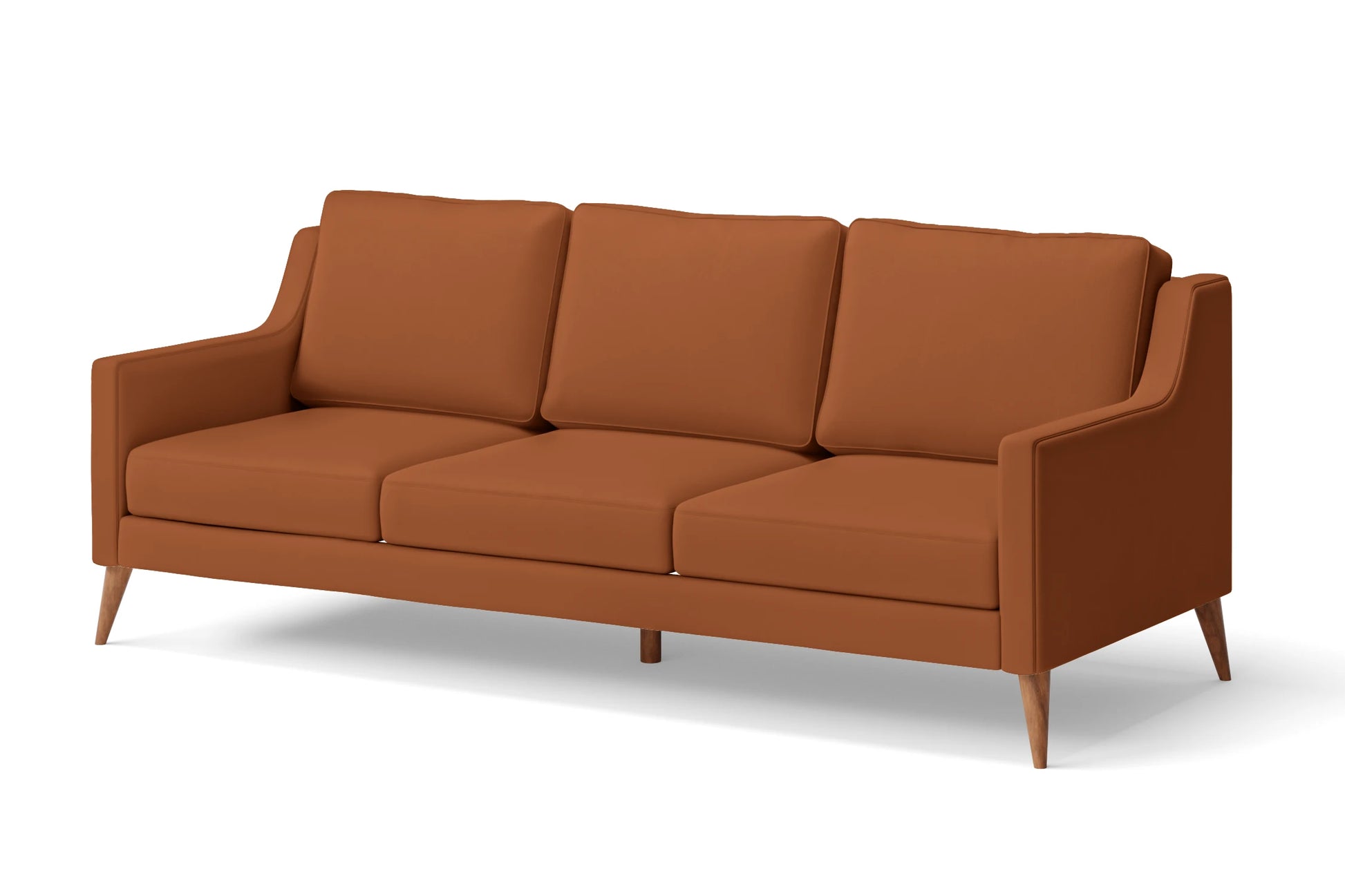 Aquila 3 Seater Sofa Tan Brown Leather