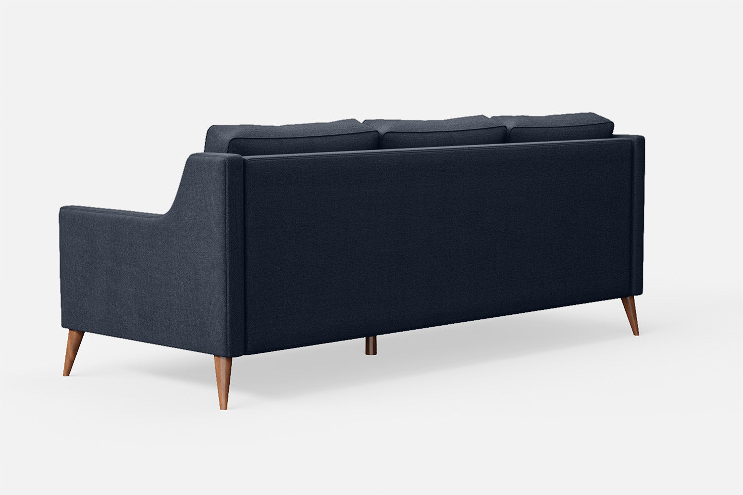 Aquila 3 Seater Sofa Dark Blue Linen Fabric