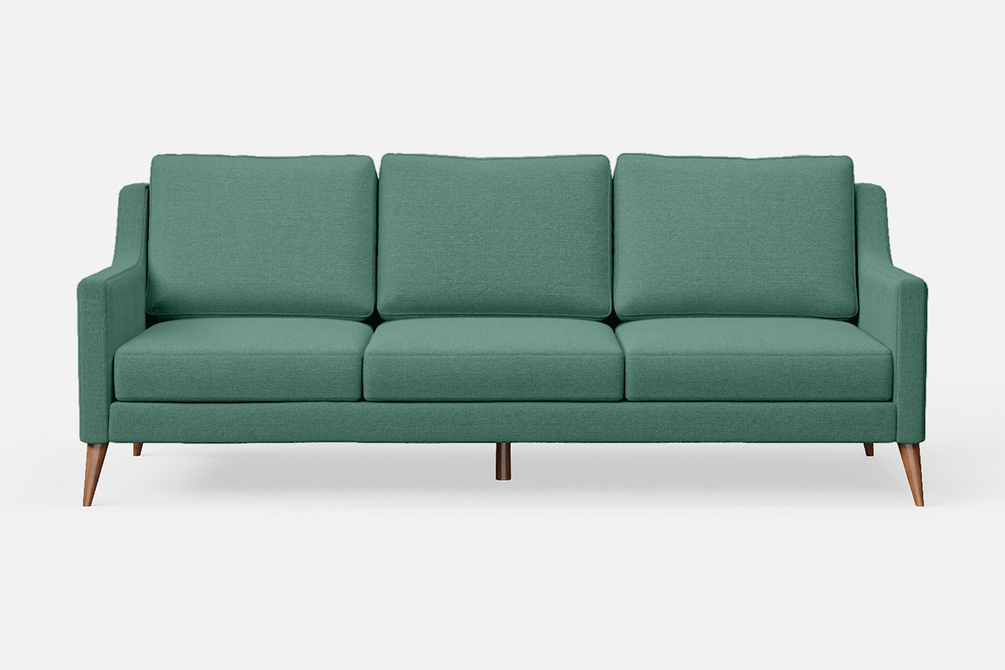 Aquila 3 Seater Sofa Mint Green Linen Fabric