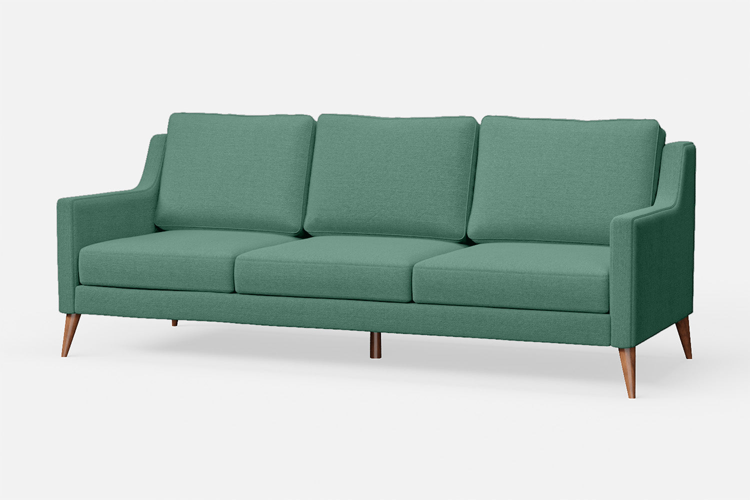 Aquila 3 Seater Sofa Mint Green Linen Fabric