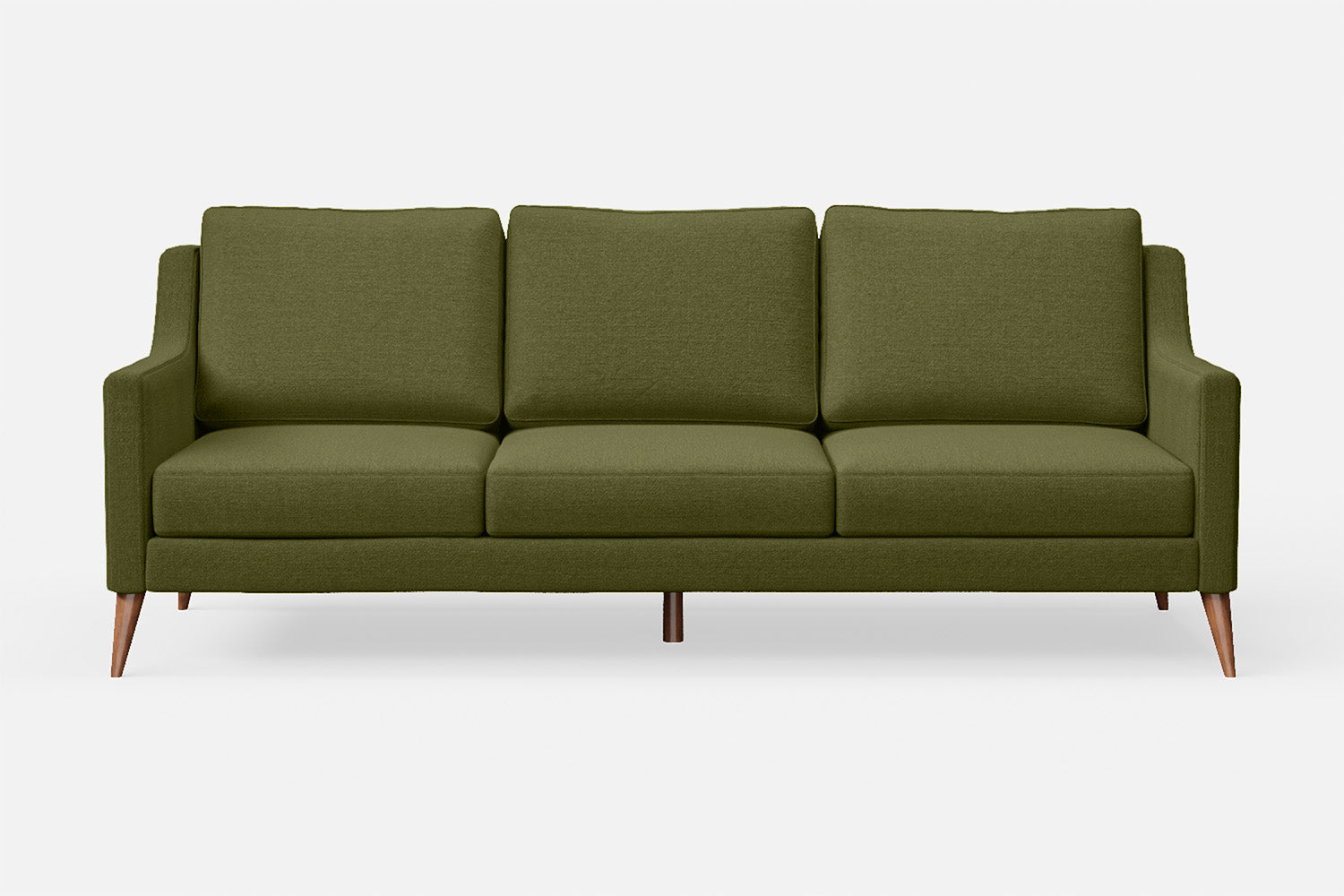 Aquila 3 Seater Sofa Olive Linen Fabric