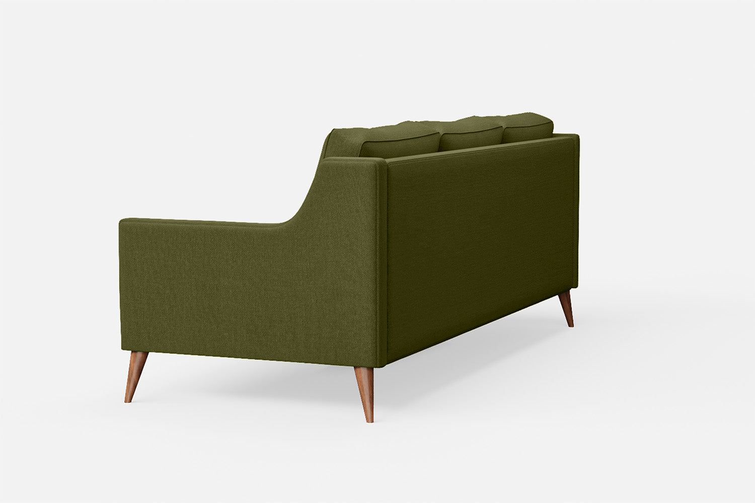 Aquila 3 Seater Sofa Olive Linen Fabric