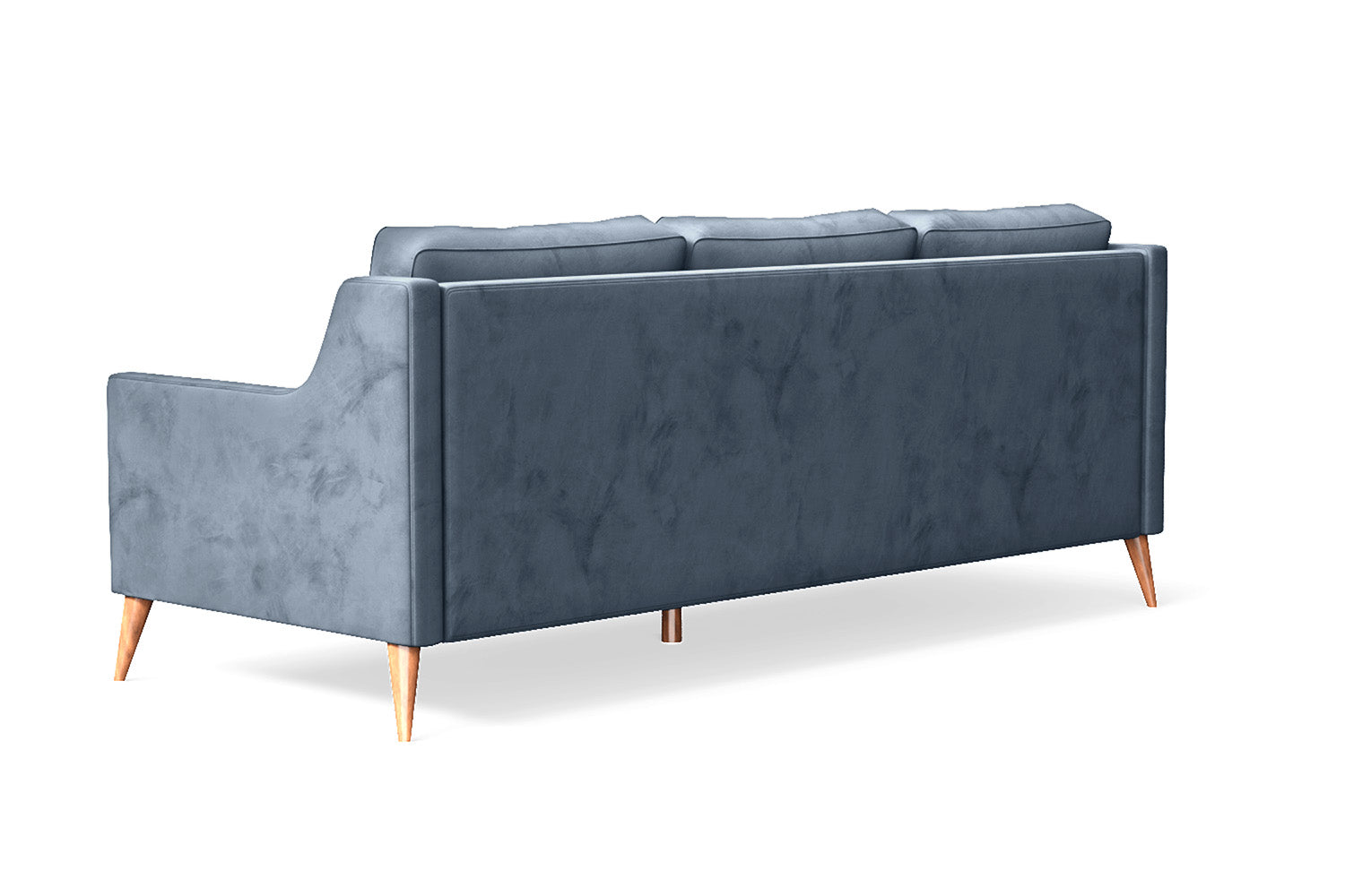 Aquila 3 Seater Sofa Baby Blue Velvet