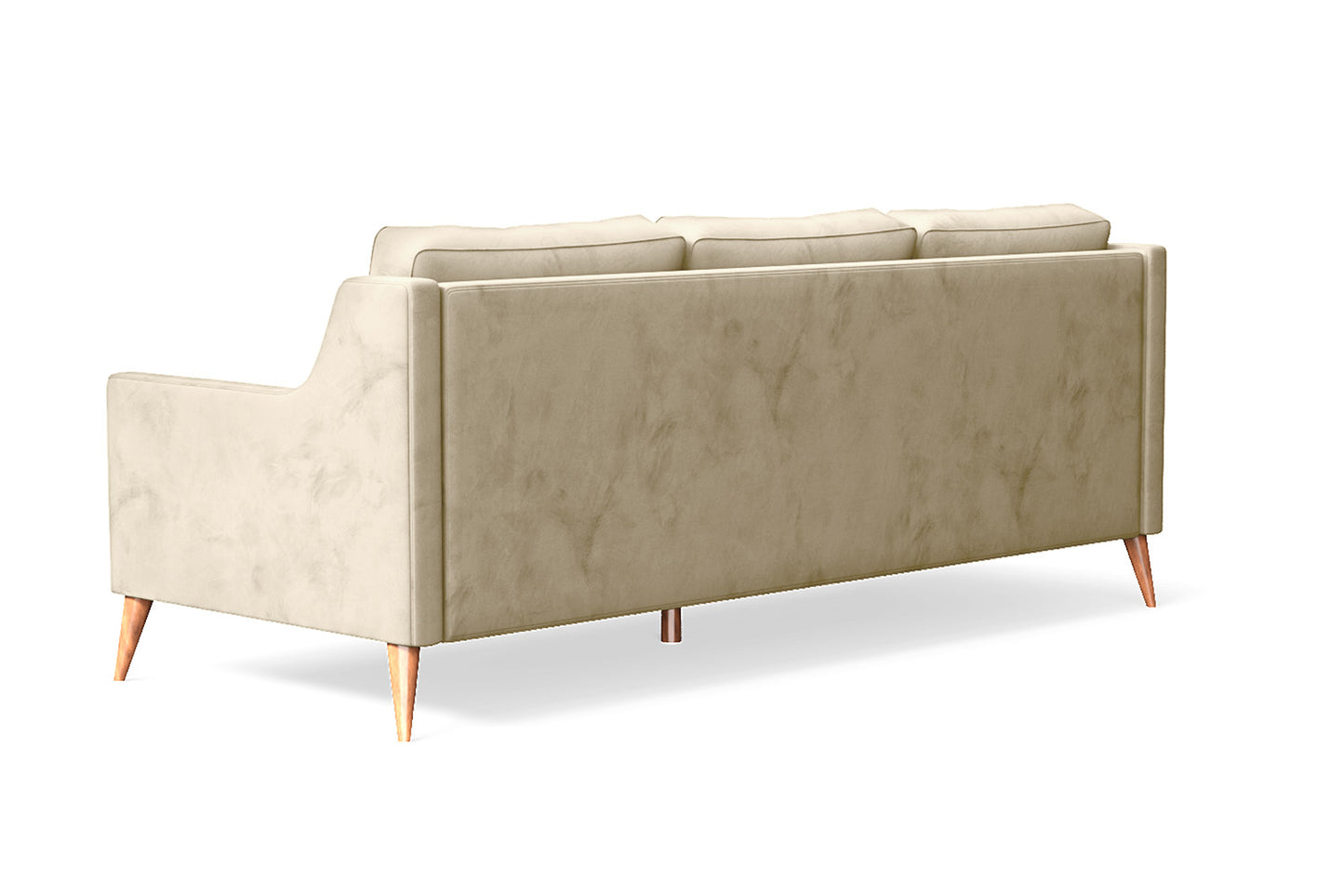 Aquila 3 Seater Sofa Cream Velvet