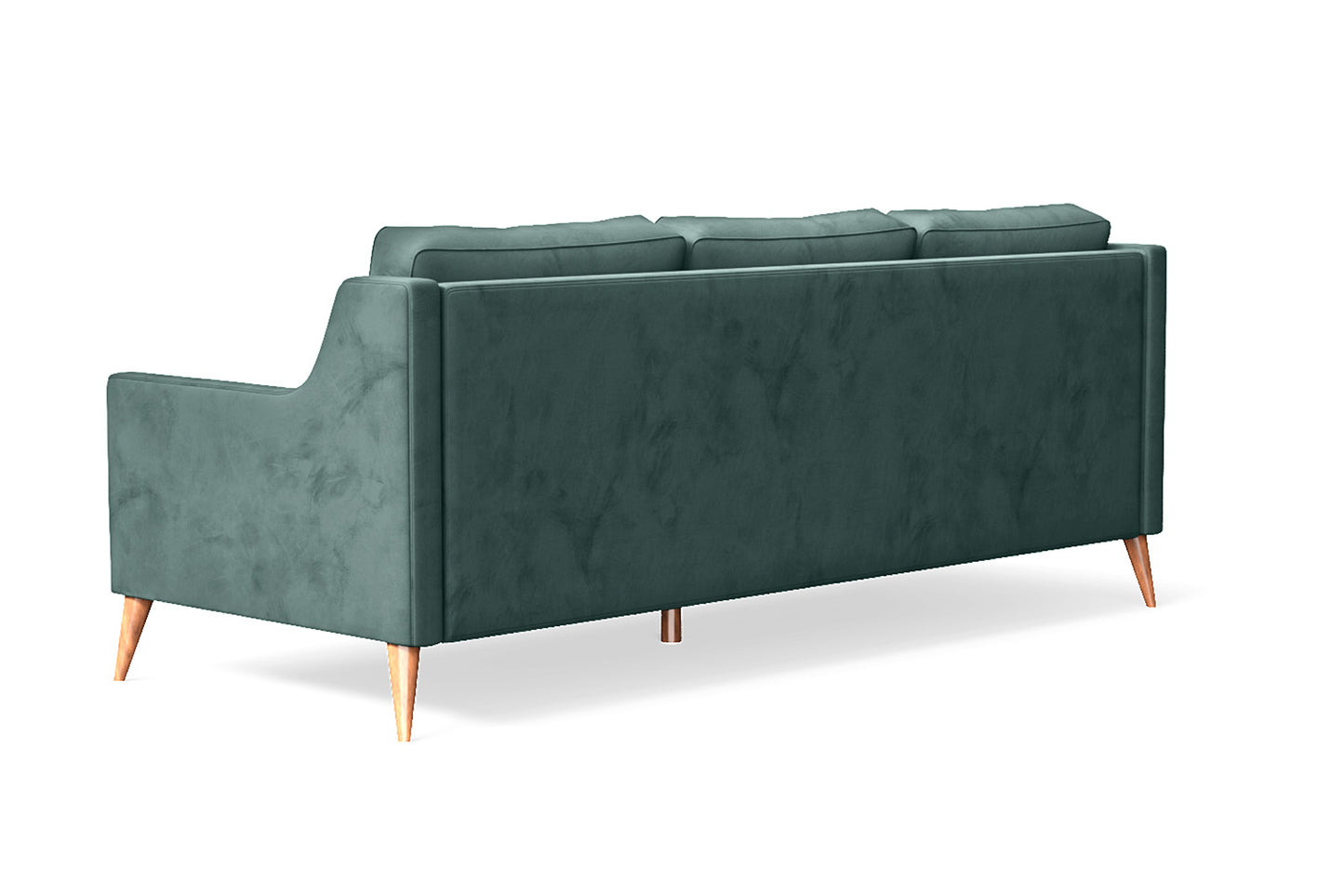 Aquila 3 Seater Sofa Teal Velvet