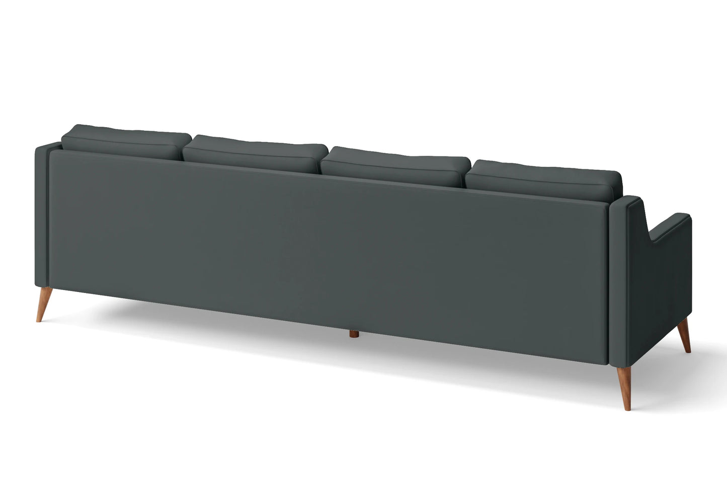 Aquila 4 Seater Sofa Slate Leather