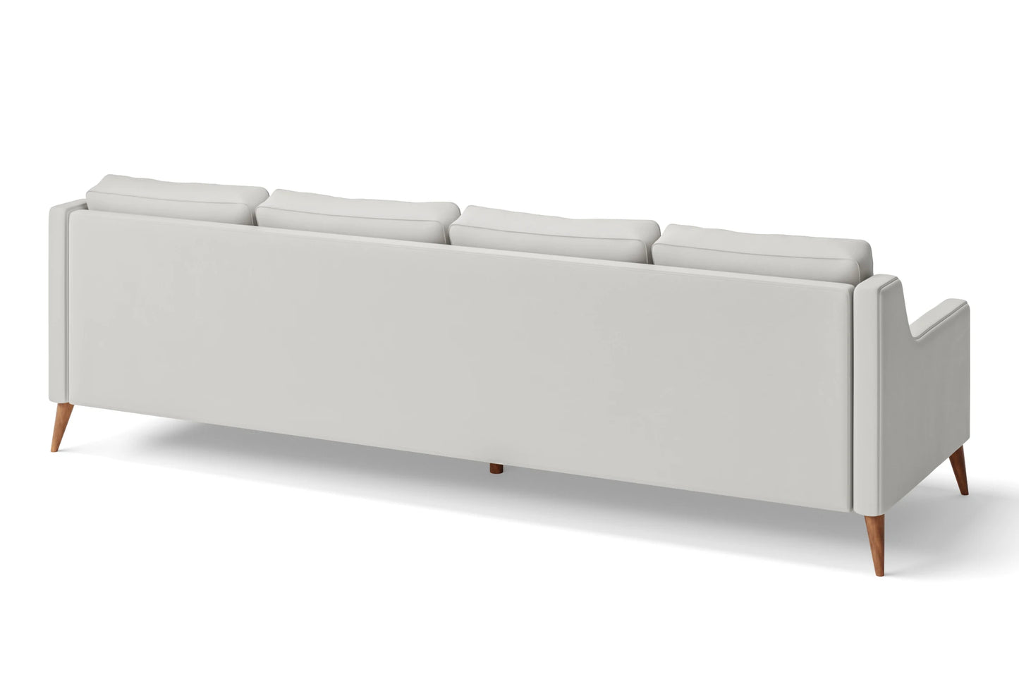 Aquila 4 Seater Sofa White Leather