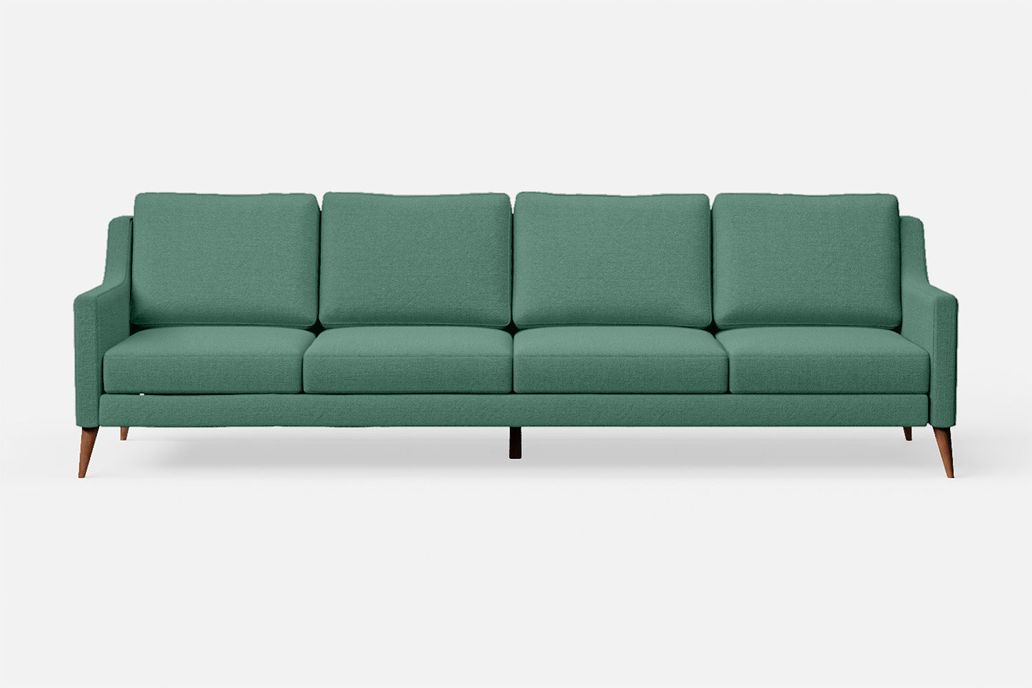 Aquila 4 Seater Sofa Mint Green Linen Fabric