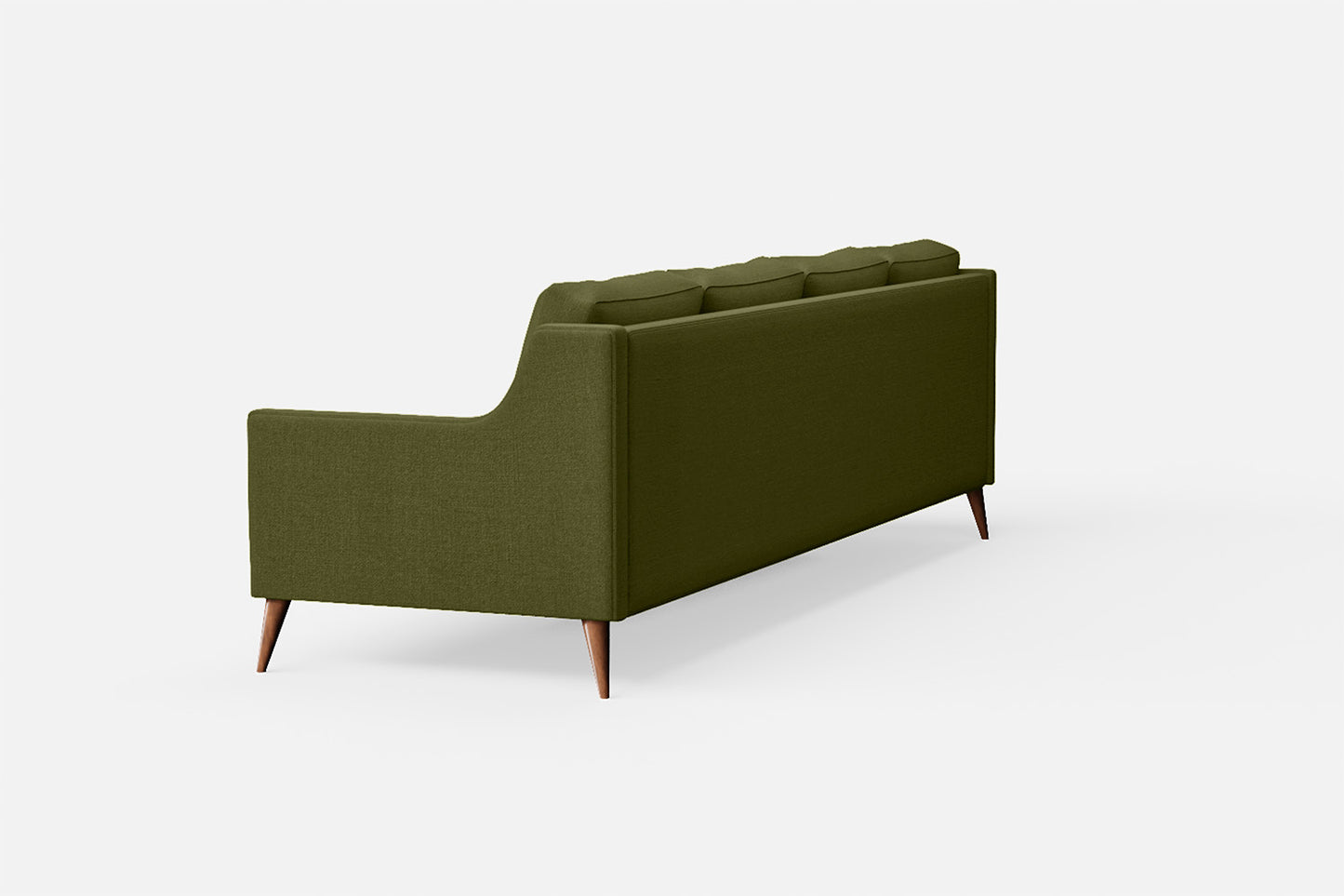 Aquila 4 Seater Sofa Olive Linen Fabric