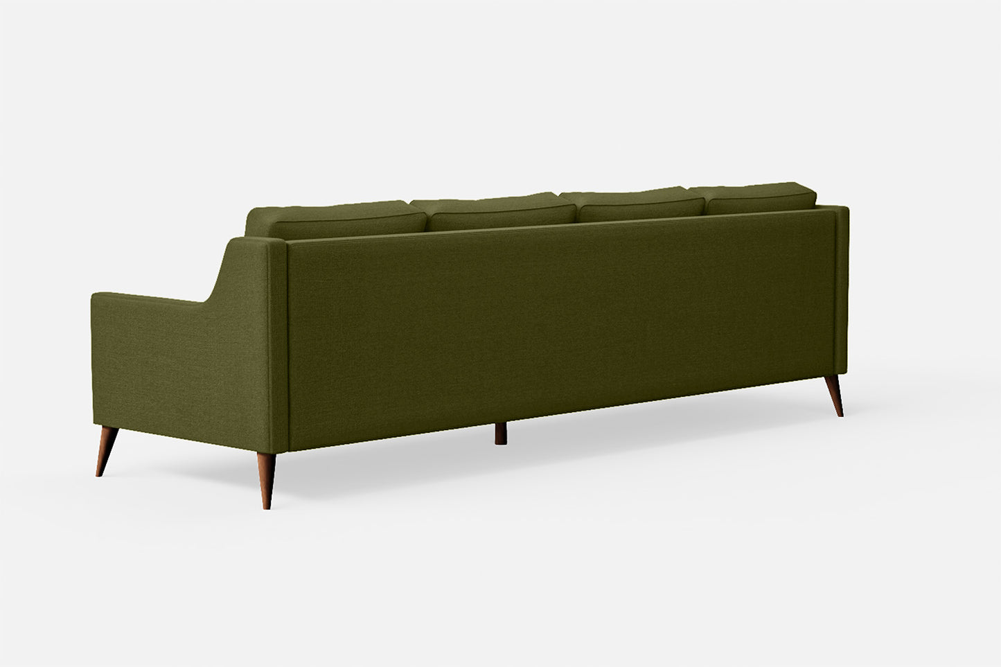 Aquila 4 Seater Sofa Olive Linen Fabric