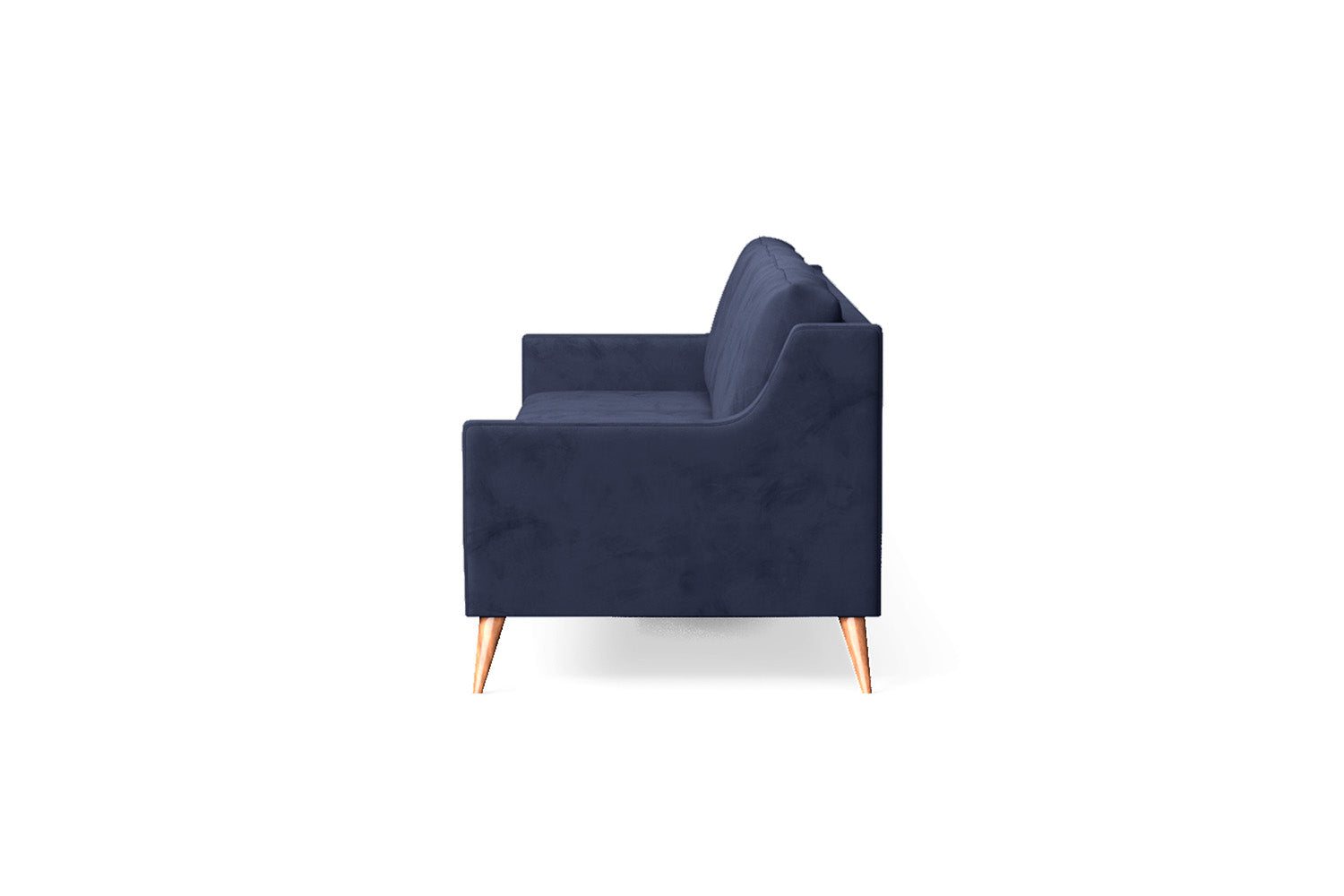 Aquila 4 Seater Sofa Dark Blue Velvet