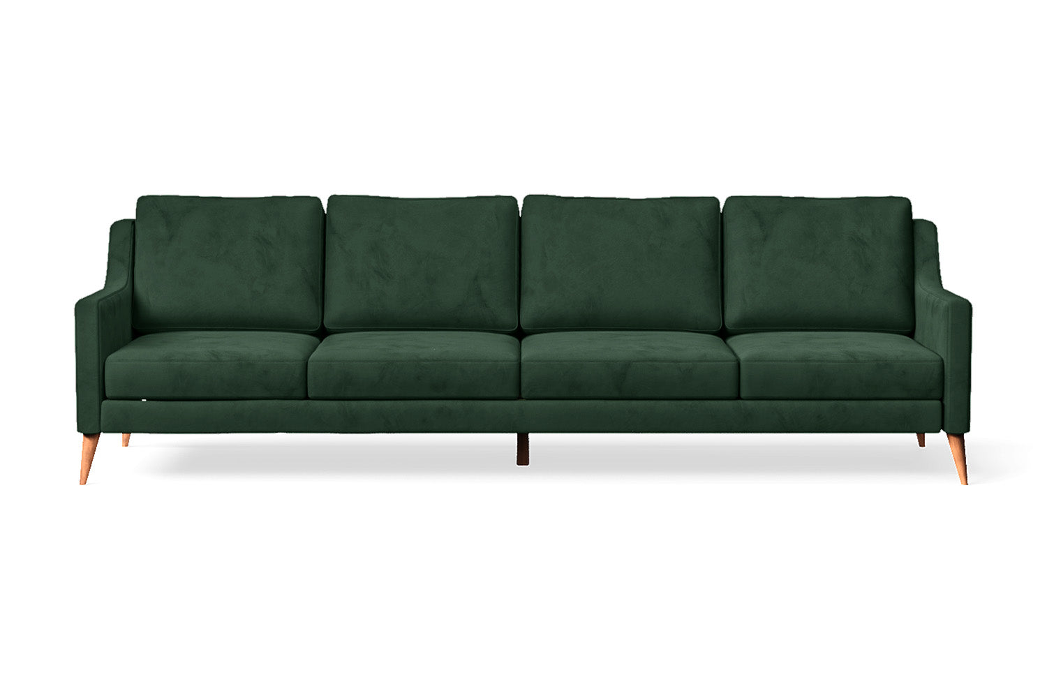 Aquila 4 Seater Sofa Green Velvet