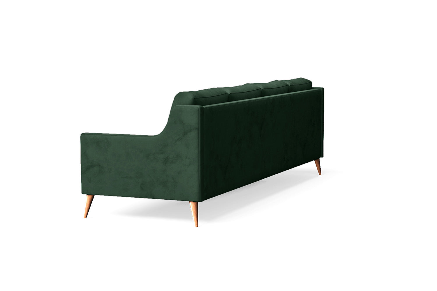 Aquila 4 Seater Sofa Green Velvet