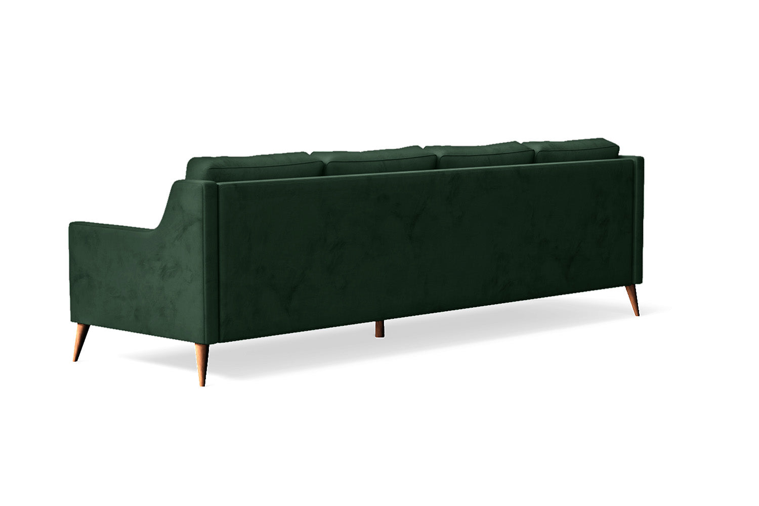 Aquila 4 Seater Sofa Green Velvet