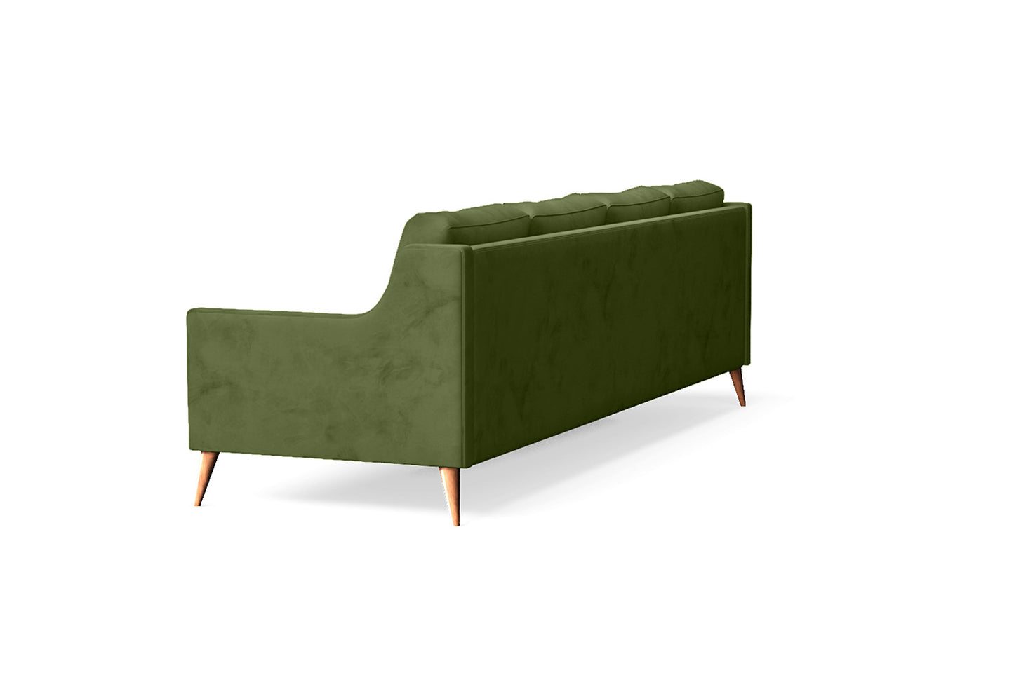 Aquila 4 Seater Sofa Lime Velvet