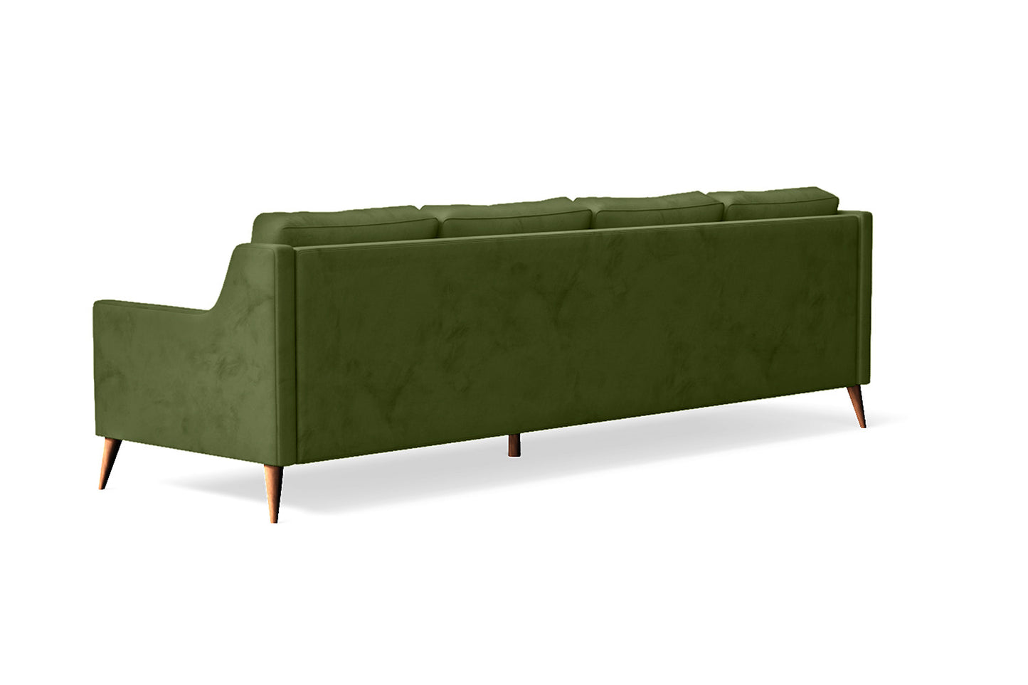 Aquila 4 Seater Sofa Lime Velvet